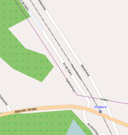 Am Bahnhof