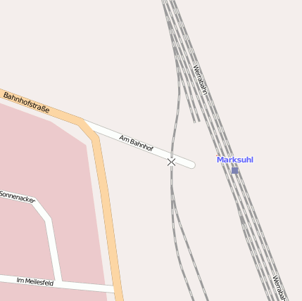 Am Bahnhof