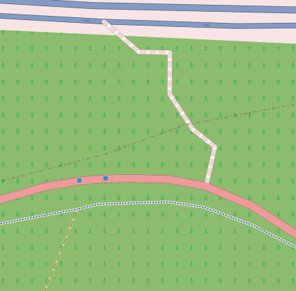 Außenliegend Autobahnmeisterei