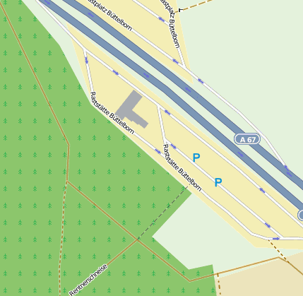 Autobahntankstelle Süd