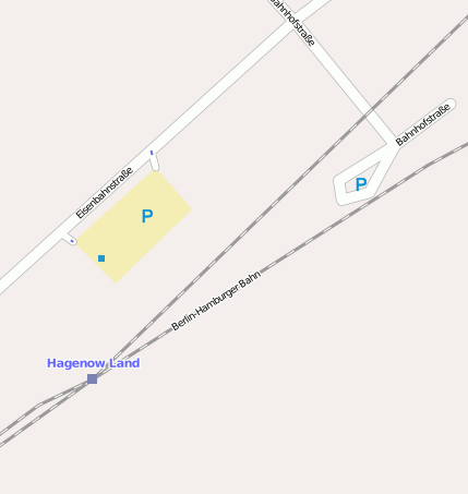 Bahnhof Hagenow Land