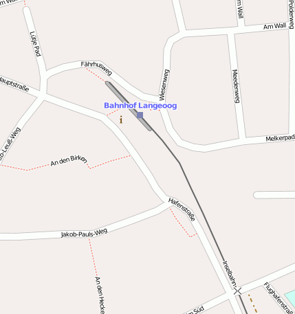 Langeoog Bahnhof