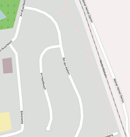 Bei den Kiefern