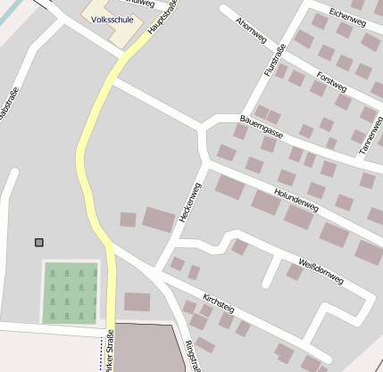 Heckenweg