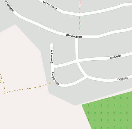 Heckenweg