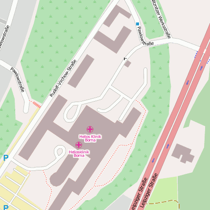 Borna, Kreiskrankenhaus