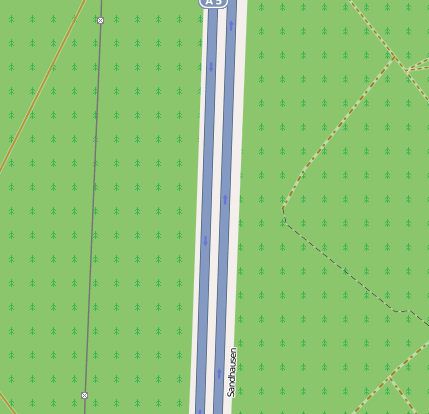 Raststätte Hardtwald Ost An der A5