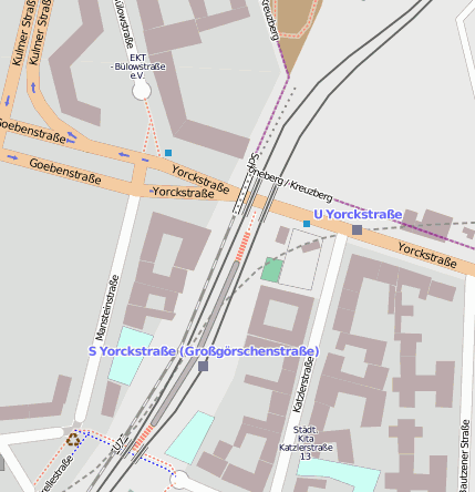 S-Bhf Yorckstr. (Großgörschenstr.)