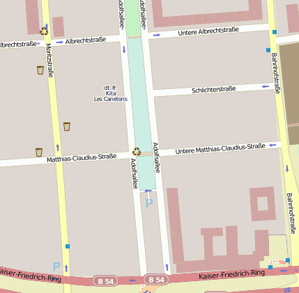 Untere Matthias-Claudius-Str.