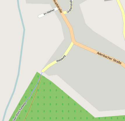 Waldweg