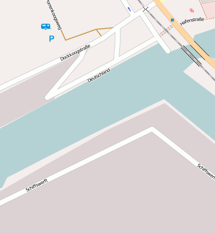 Binnenhafen, Husumer Mühlenau