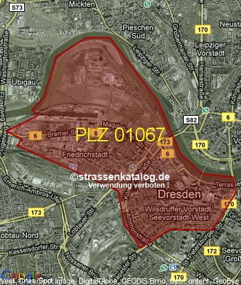 Postleitzahl 01067