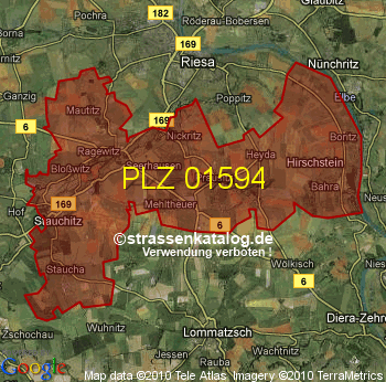 Postleitzahl 01594