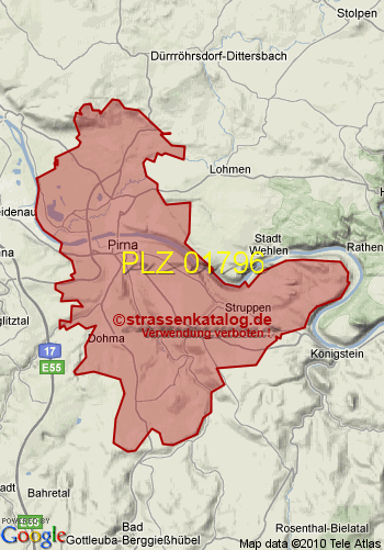 Postleitzahl 01796