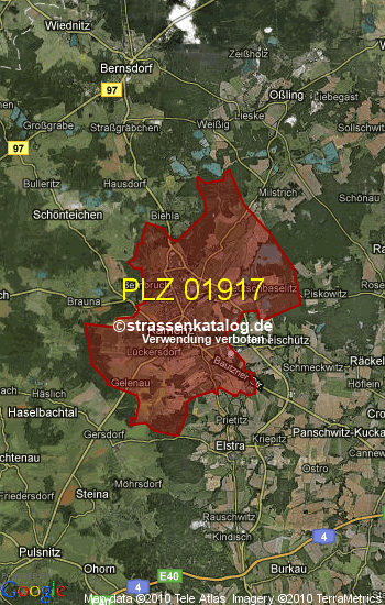 Postleitzahl 01917