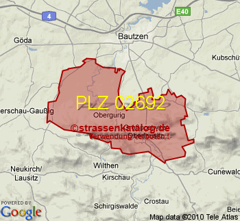 Postleitzahl 02692