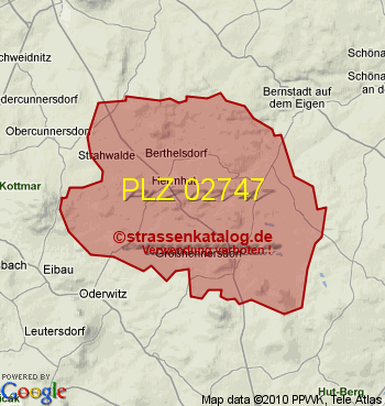 Postleitzahl 02747