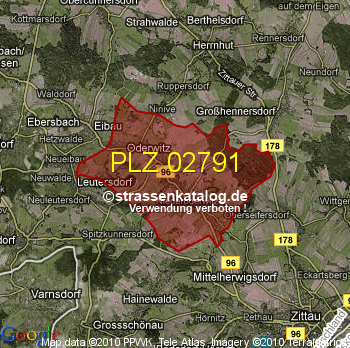 Postleitzahl 02791