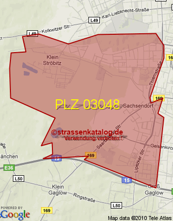 Postleitzahl 03048