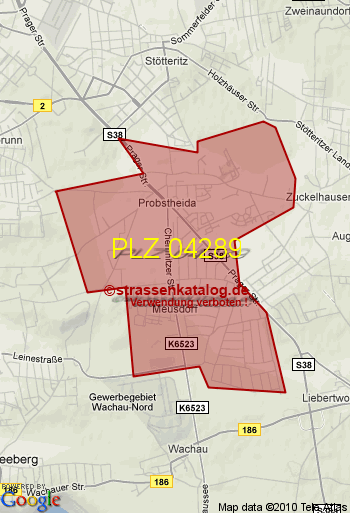 Postleitzahl 04289