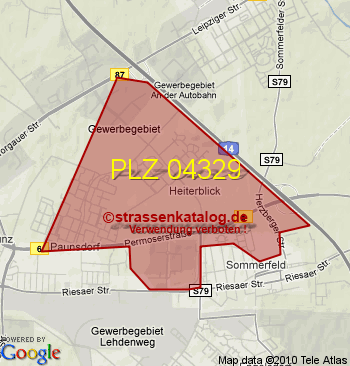 Postleitzahl 04329