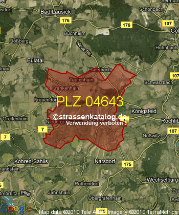 Postleitzahl 04643