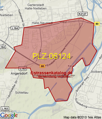 Postleitzahl 06124