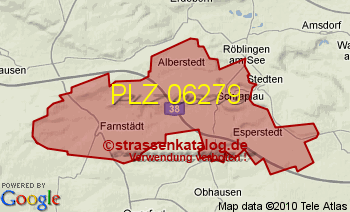 Postleitzahl 06279