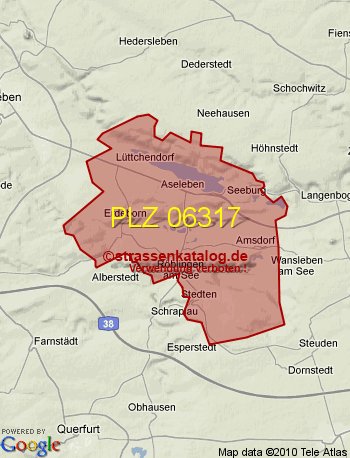 Postleitzahl 06317