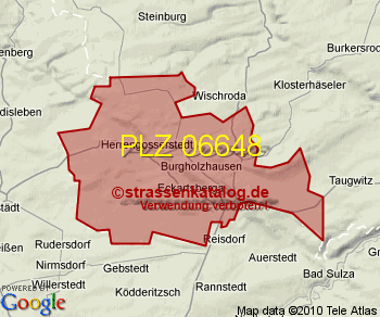 Postleitzahl 06648