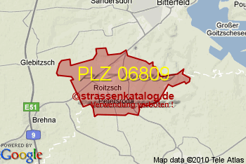 Postleitzahl 06809