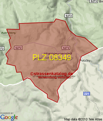 Postleitzahl 08349