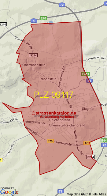 Postleitzahl 09117