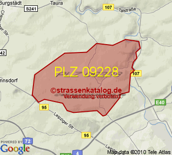 Postleitzahl 09228