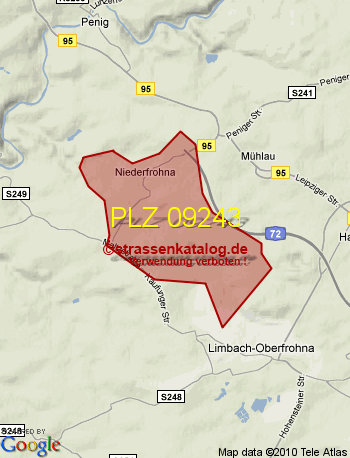 Postleitzahl 09243