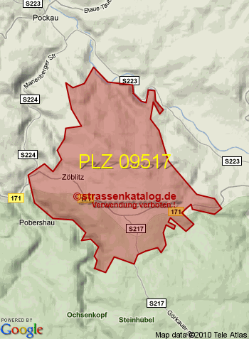 Postleitzahl 09517