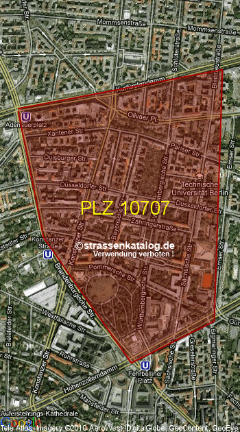 Postleitzahl 10707