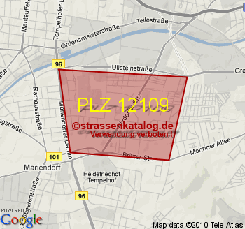 Postleitzahl 12109