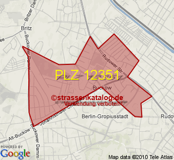 Postleitzahl 12351