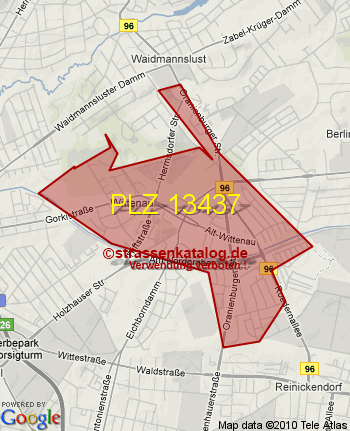 Postleitzahl 13437