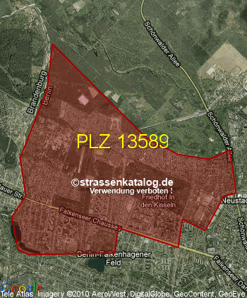 Postleitzahl 13589