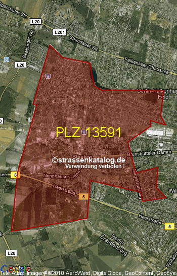 Postleitzahl 13591