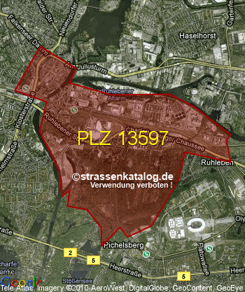 Postleitzahl 13597