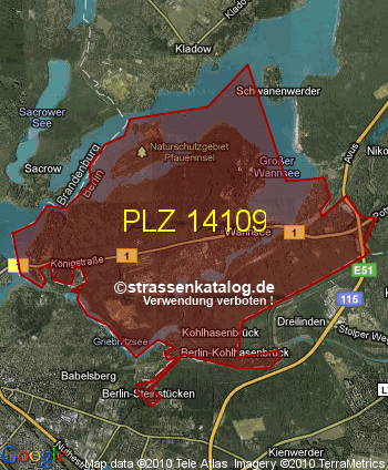 Postleitzahl 14109