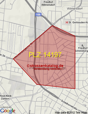 Postleitzahl 14197