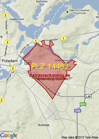 Postleitzahl 14482