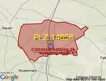 Postleitzahl 14656