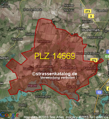 Postleitzahl 14669