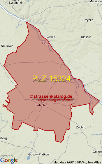 Postleitzahl 15324