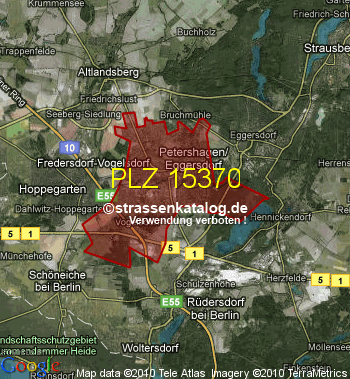 Postleitzahl 15370